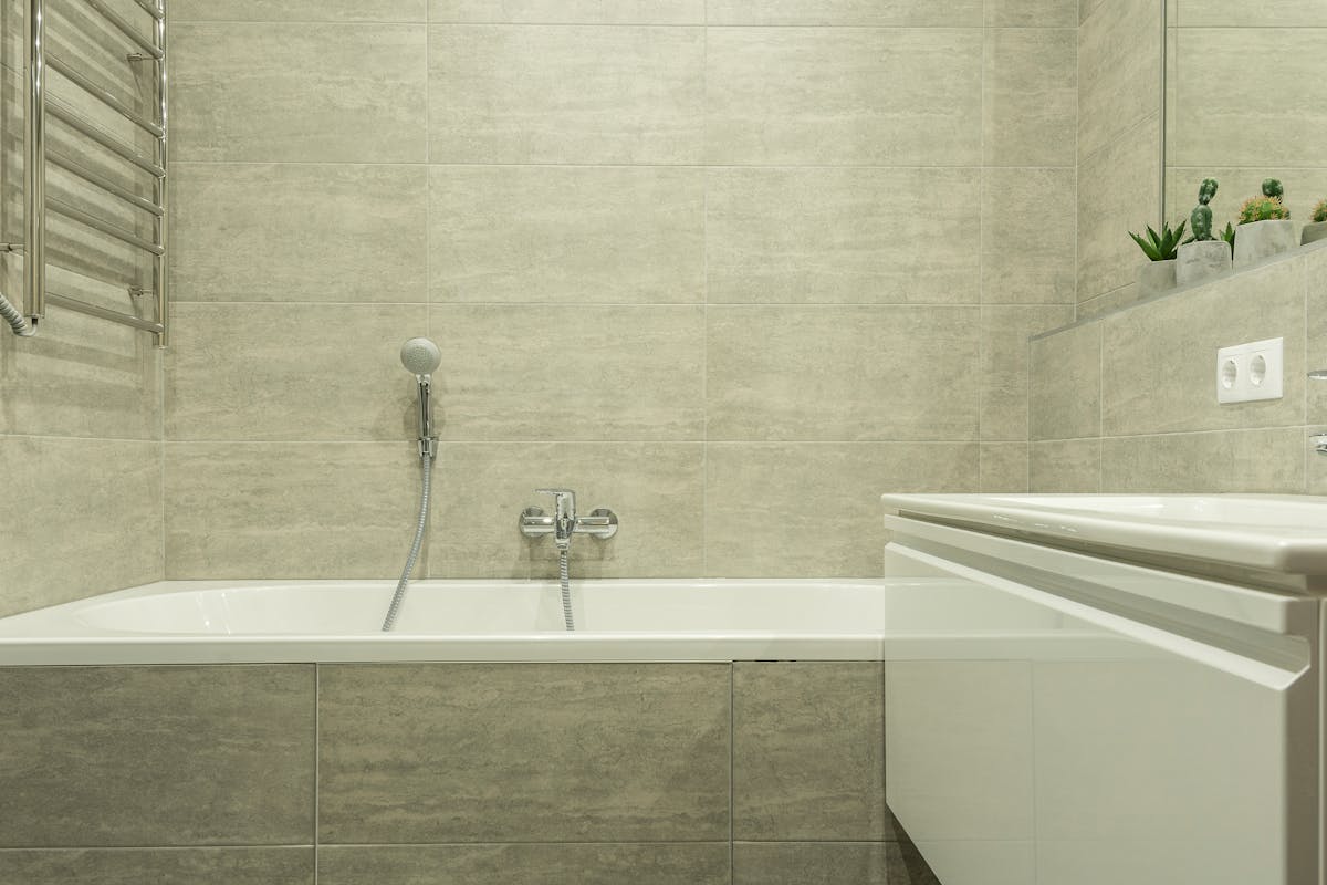New bathroom installation by First Choice Building Services